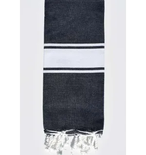 Fouta enfant bleu nuit Fouta Tunisia - 1