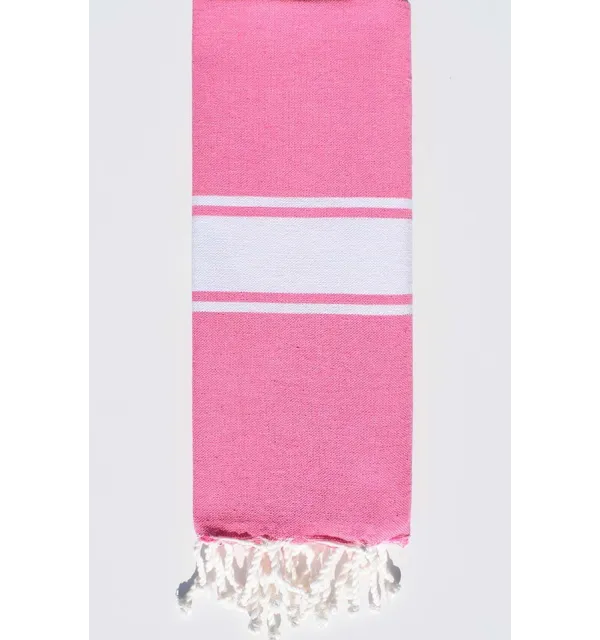 Fouta enfant rose clair - 1