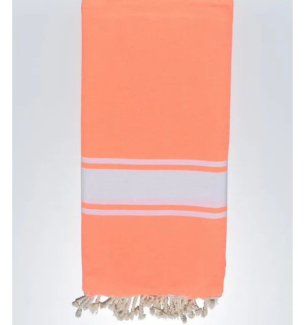 Jeté corail fluo - 1