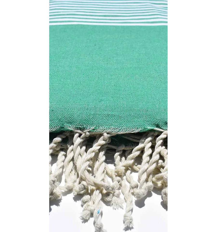 Jeté Fouta vert 2m*3m Fouta Tunisia - 3