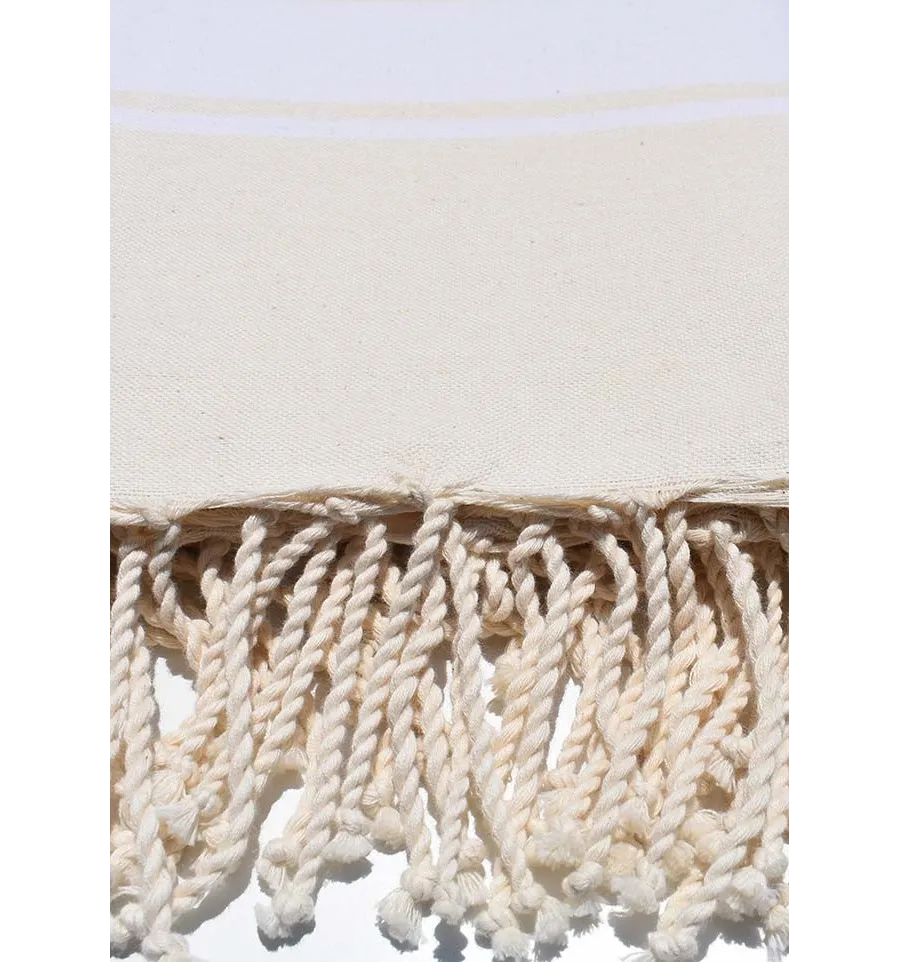 Jeté blanc écru  - 2