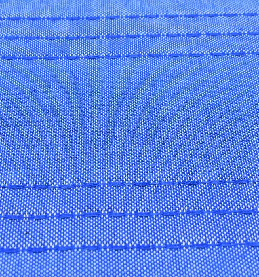 Jeté moyenne bleu électrique 1.5m*2.5m Fouta Tunisia - 3