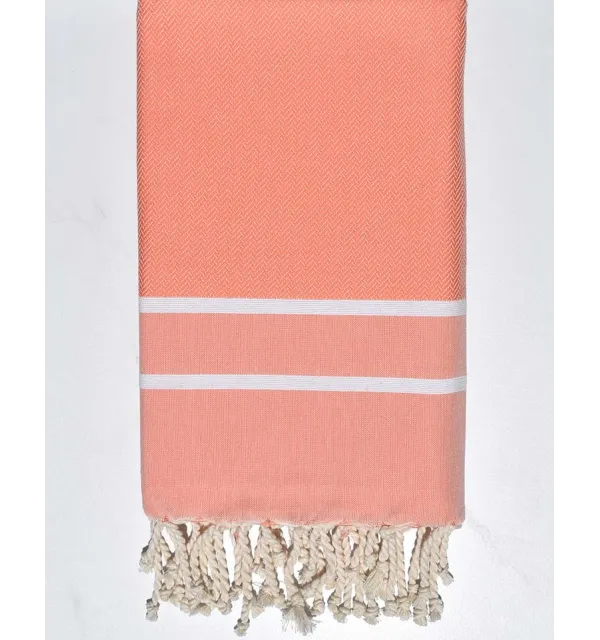 Chevron saumon Fouta Tunisia - 1