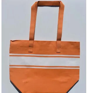 Sac de plage fouta orange Fouta Tunisia - 2