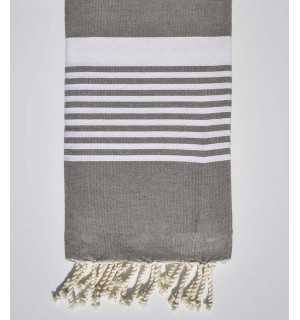Fouta arthur taupe Fouta Tunisia - 1