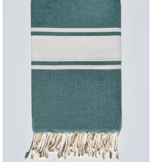 Fouta Plate vert viride  - 1