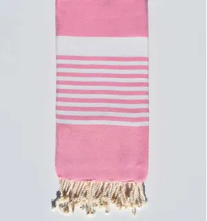 Fouta arthur rose dragée Fouta Tunisia - 1