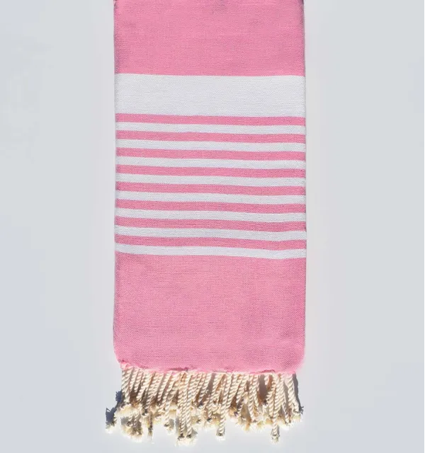 Fouta arthur rose dragée Fouta Tunisia - 1