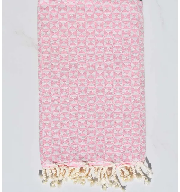 Fouta papillon rose bébé Fouta Tunisia - 3