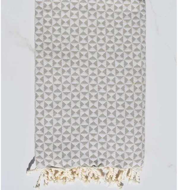 Fouta papillon couleur sépia Fouta Tunisia - 1
