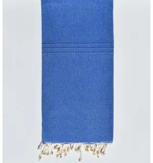 Jeté bleu Klein Fouta Tunisia - 1