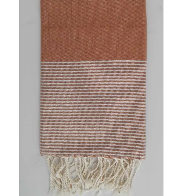 FOUTA Lurex plate alezan 
