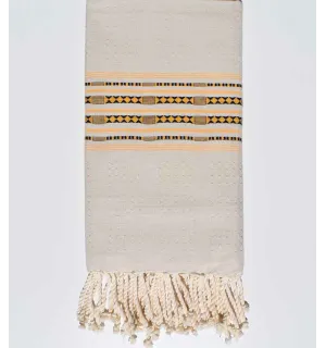 Fouta thalasso beige Fouta Tunisia - 1