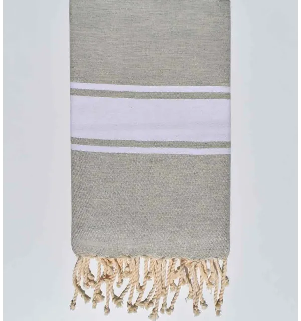 Fouta Plate Tourterelle Fouta Tunisia - 1