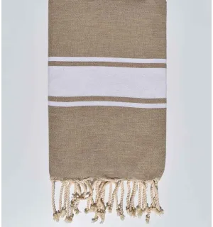 Fouta plate basané Fouta Tunisia - 1