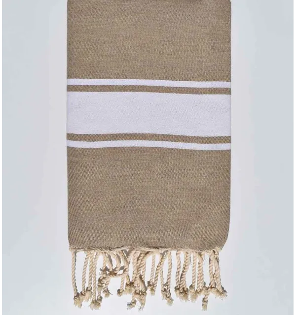 Fouta plate basané Fouta Tunisia - 1