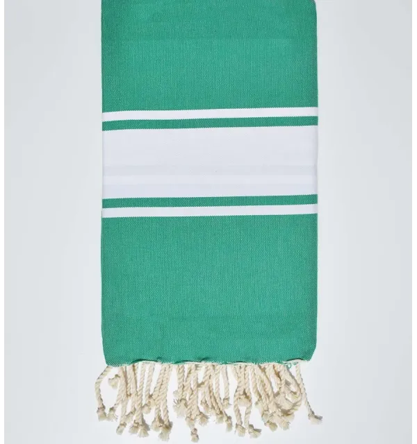 Fouta Plate vert malachite Fouta Tunisia - 1