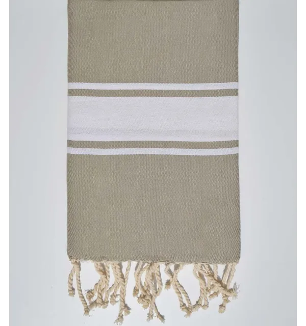 Fouta plate Beigeasse - 1
