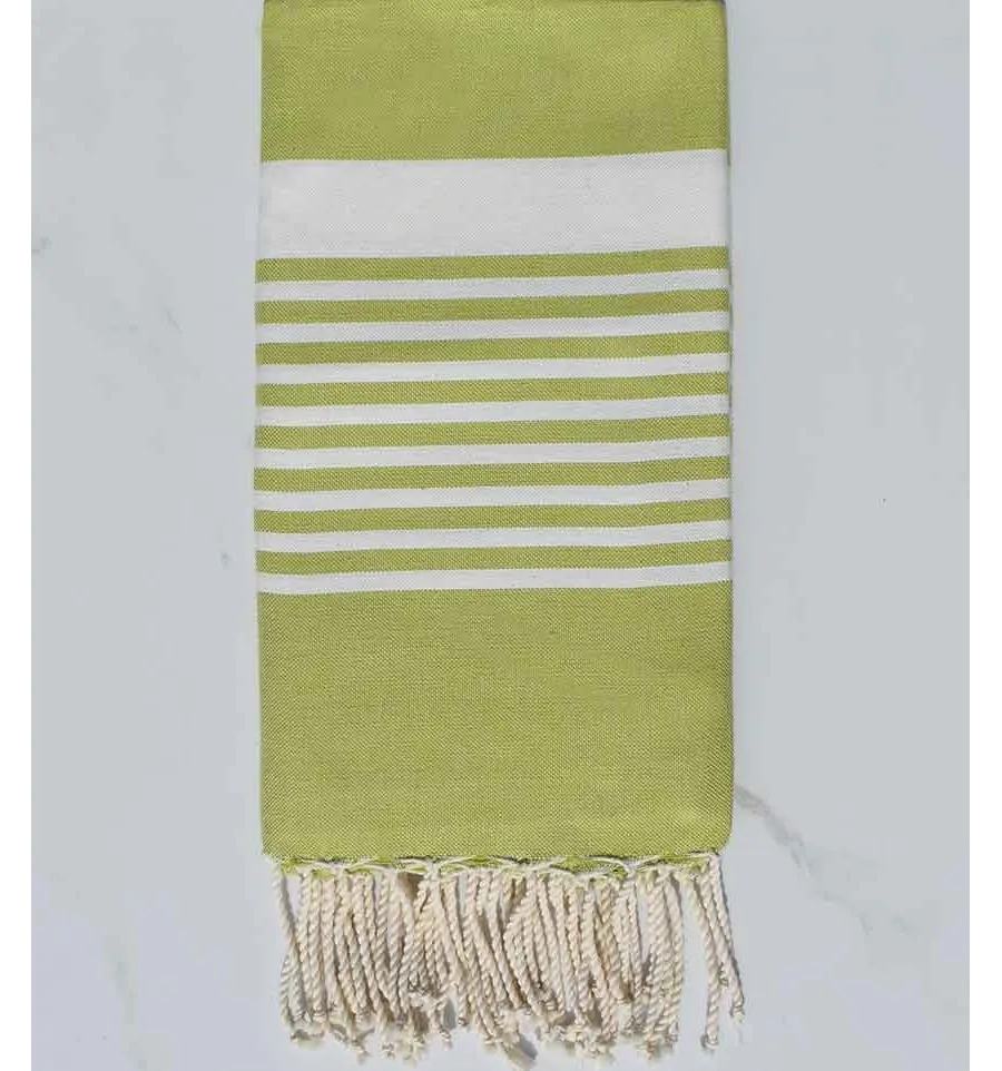 Fouta arthur couleur pistache Fouta Tunisia - 2