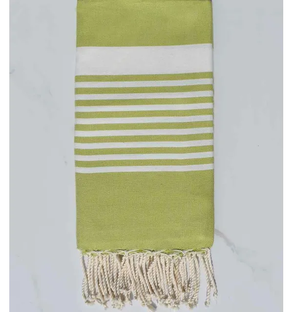Fouta arthur couleur pistache Fouta Tunisia - 2