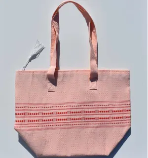 Sac de plage fouta thalasso capucine Fouta Tunisia - 2