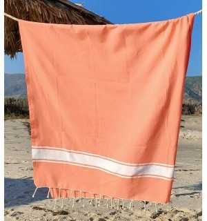 Fouta plate corail Fouta Tunisia - 3 2