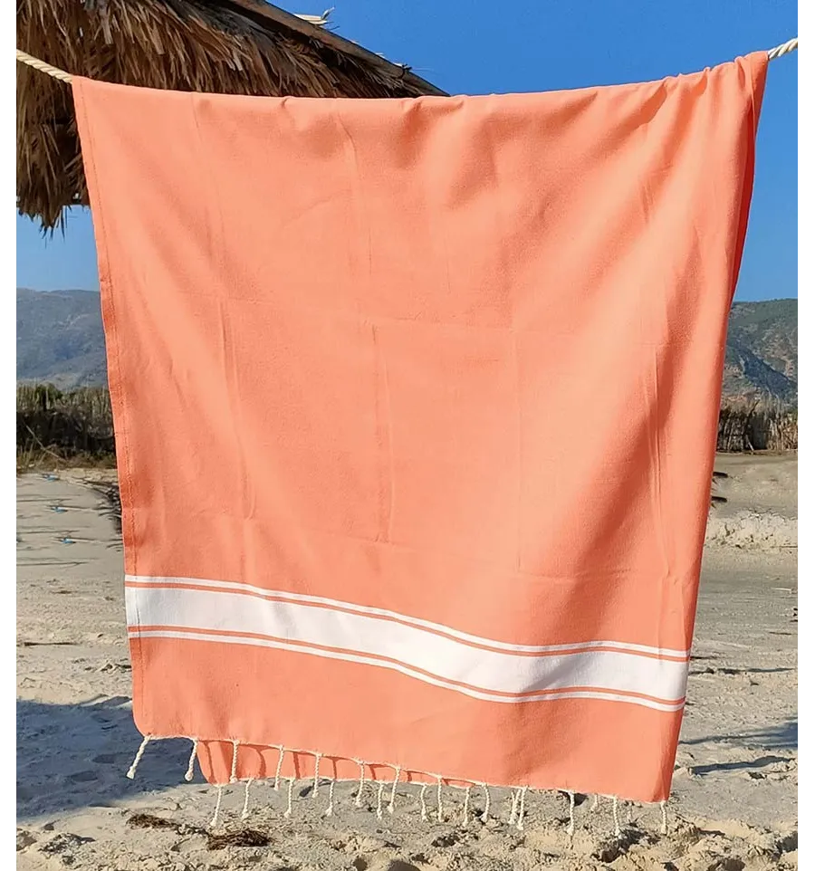 Fouta plate corail Fouta Tunisia - 1