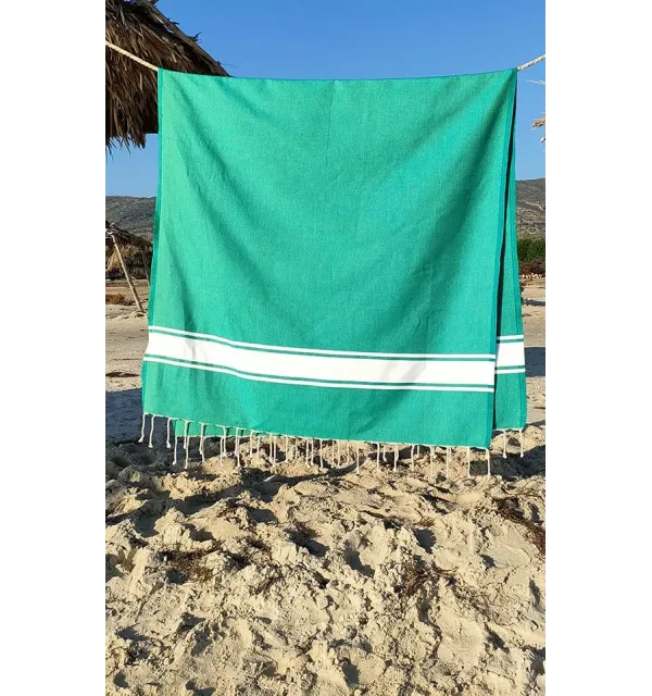Fouta Plate vert gazon Fouta Tunisia - 1