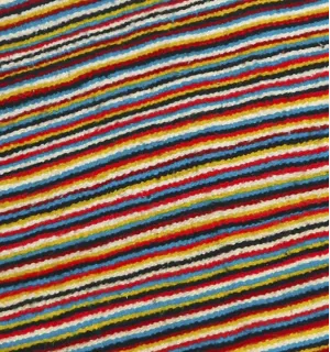 Tapis Kilim multicolore Fouta Tunisia - 1 2