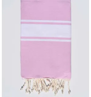 Fouta plate lilas clair Fouta Tunisia - 1