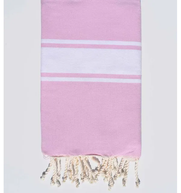 Fouta plate lilas clair Fouta Tunisia - 1