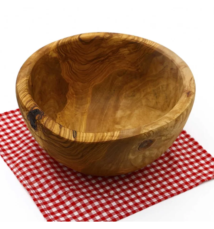 Bol en bois d'olivier 14cm  - 1