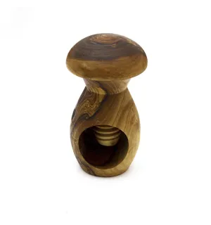Casse noix-noisettes en bois d'olivier - 1 2