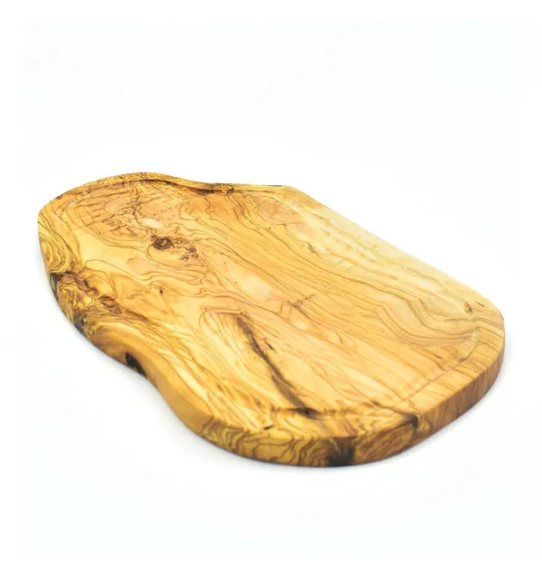 Planche à fromage en bois d'olivier - 1