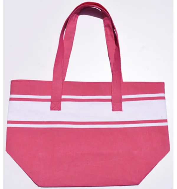 Sac de plage rose Fouta Tunisia - 1