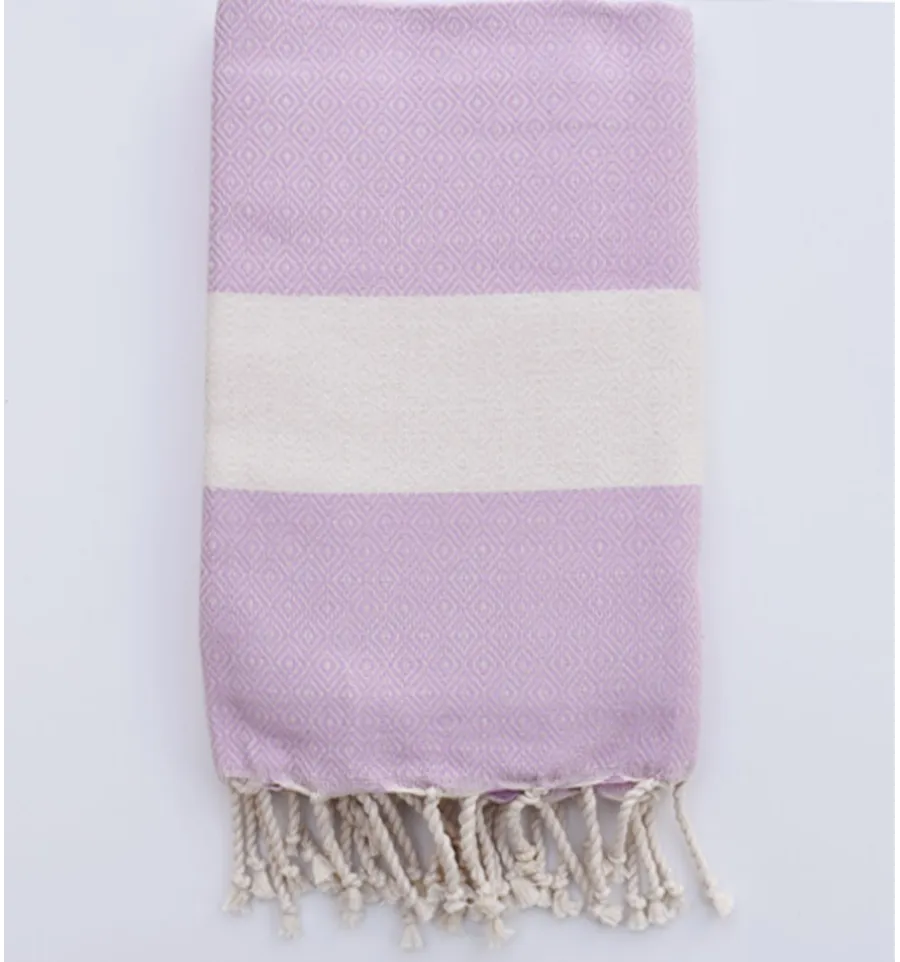 Fouta Diamant rose moyen Fouta Tunisia - 2