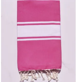 Fouta Plate Framboise rose Fouta Tunisia - 1