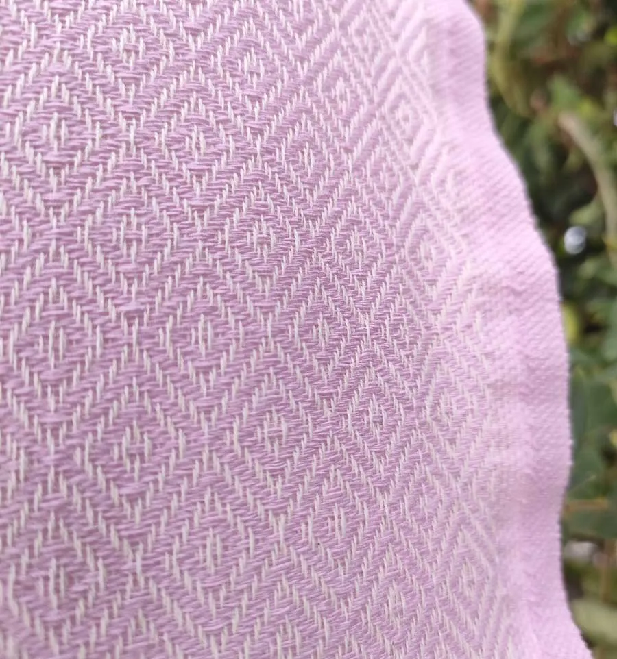 Fouta Diamant rose moyen Fouta Tunisia - 3