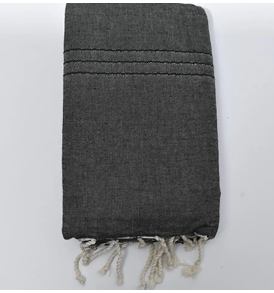 Jeté gris ardoise  - 2