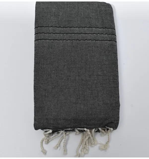 Jeté gris ardoise - 1