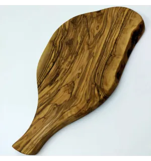 Planche avec poignée en bois d'olivier  - 1