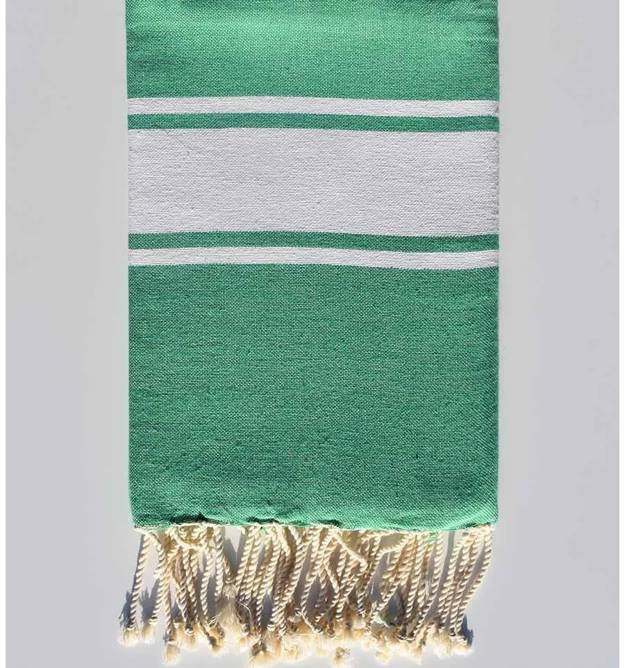 Fouta classique vert Fouta Tunisia - 1