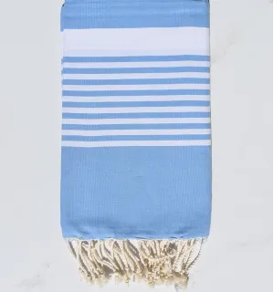 Fouta arthur bleu ciel Fouta Tunisia - 1