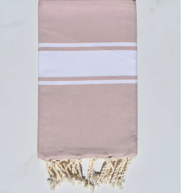 Fouta Plate rose thé Fouta Tunisia - 1
