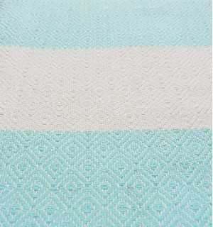 Fouta Diamant vert d'eau Fouta Tunisia - 1 2
