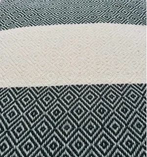 Fouta Diamant vert foncé Fouta Tunisia - 1 2