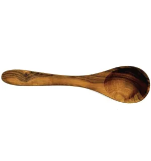 Cuillère à café en bois d'olivier 14 cm  - 1