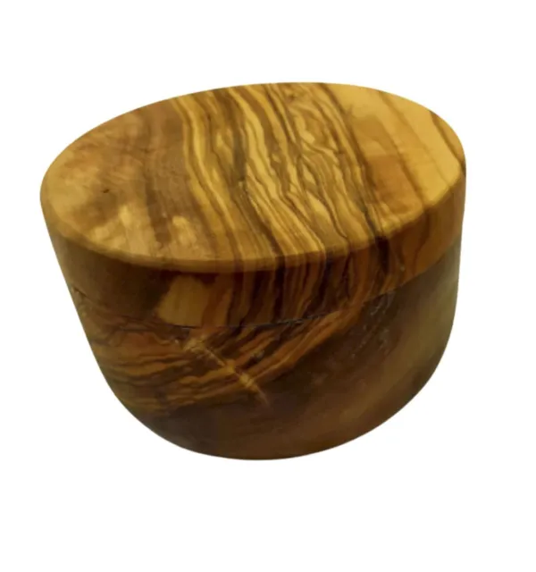 Boite aimantée en bois d'olivier - 2