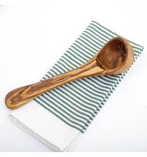 Louche en bois d'olivier - 1 2