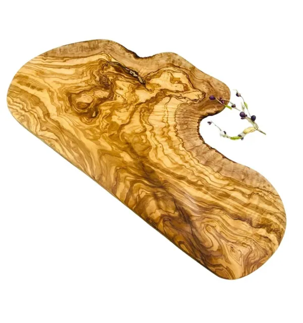Planche rustique en bois d'olivier - 1